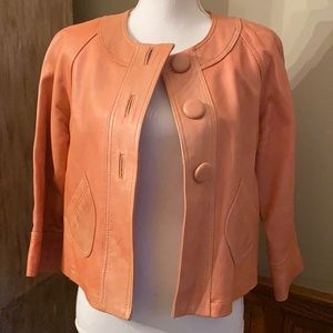 Chico’s Leather Jacket